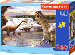Castorland Puzzle Diplodocus 260 elementów (26999) 1