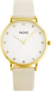 Zegarek Pacific ZEGAREK DAMSKI PACIFIC X6183 - beżowy (zy669b) 1