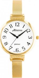 Zegarek Albatros ZEGAREK DAMSKI ALBATROSS ABBC22 (za544a) gold / white 1
