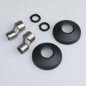 Bateria kuchenna YokaHome Bateria kuchenna ścienna elastyczna wylewka kran czarna - Yoka 8