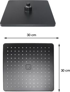 Zestaw prysznicowy YokaHome Bateria prysznicowa wannowa kran z deszczownicą 30 cm - Yoka 4