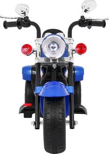 Motorek Chopper NightBike Niebieski 3