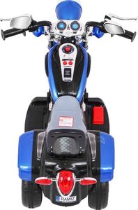 Motorek Chopper NightBike Niebieski 6