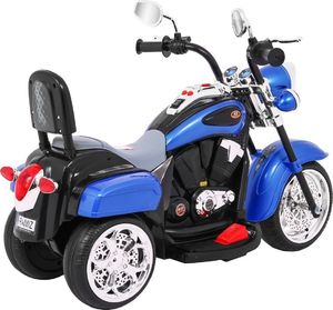 Motorek Chopper NightBike Niebieski 7