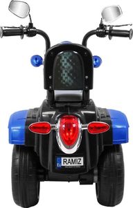 Motorek Chopper NightBike Niebieski 10