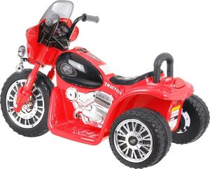 Motorek Skuter Chopper Czerwony 3