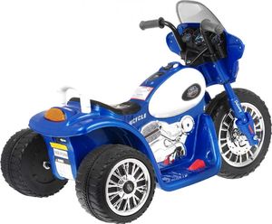 Motorek Skuter Chopper Niebieski 4