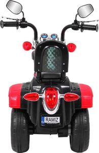 Motorek Chopper NightBike Czerwony 6