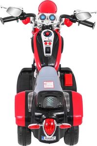 Motorek Chopper NightBike Czerwony 7