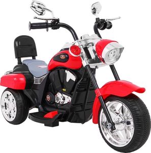 Motorek Chopper NightBike Czerwony 10