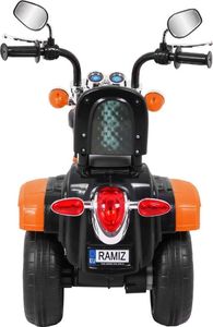 Motorek Chopper NightBike Pomarańczowy 5