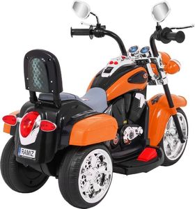 Motorek Chopper NightBike Pomarańczowy 7