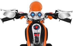 Motorek Chopper NightBike Pomarańczowy 8