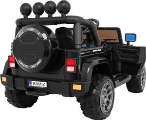Pojazd Terenowy Full Time 4WD Czarny 11