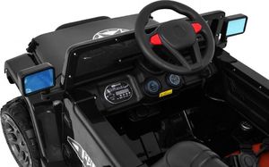 Pojazd Terenowy Full Time 4WD Czarny 7