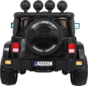 Pojazd Terenowy Full Time 4WD Czarny 8