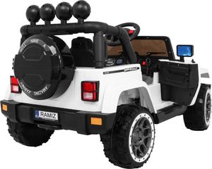 Pojazd Terenowy Full Time 4WD Biały 11