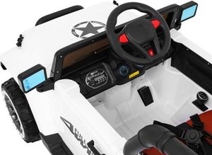 Pojazd Terenowy Full Time 4WD Biały 7