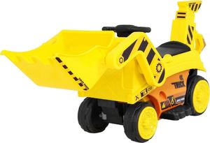 Pojazd Koparka Traktor Żółty 1