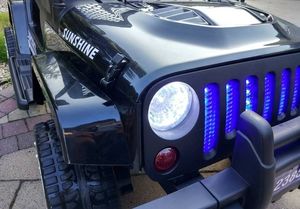 Lean Sport Auto na Akumulator S2388 Jeep Czarny 4x45W 5
