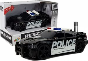 Lean Sport Auto Policja z Naciągiem, Światłami i Dźwiękami 1
