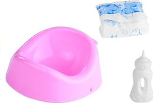 Lean Sport Lalka bobas w szlafroku butelka nocnik pampers gra 4