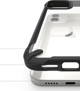 Ringke Ringke Fusion X2 etui do iPhone 12 / 12 Pro czarne 4