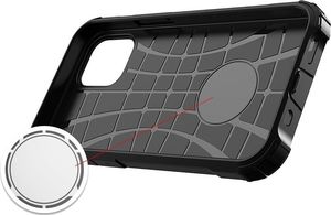 Hurtel Hybrid Armor etui do iPhone 12 mini czarne 5