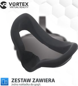 Vortex Virtual Reality Silikonowa nakładka chroniąca do Oculus Quest czarny 3