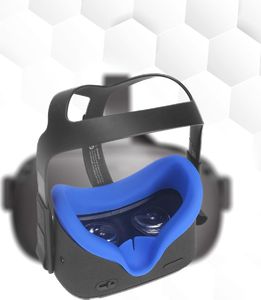 Vortex Virtual Reality Silikonowa nakładka chroniąca do Oculus Quest niebieski 2