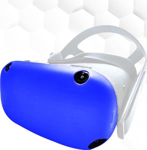Vortex Virtual Reality Silikonowy pokrowiec do gogli Oculus Quest 1 niebieski 2