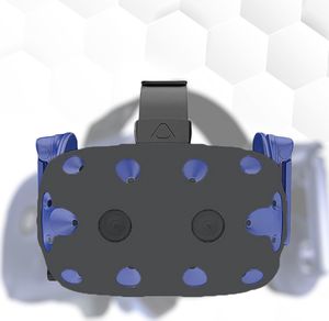 Vortex Virtual Reality Silikonowy pokrowiec do gogli HTC VIVE PRO Czarny 2