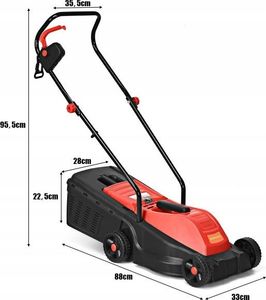 Kosiarka elektryczna Costway GT3413 4