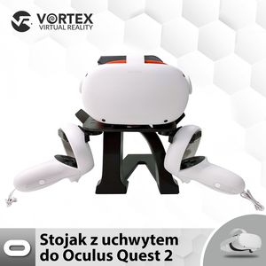 Vortex Virtual Reality Stojak R do Oculus Quest 2 czarny 2