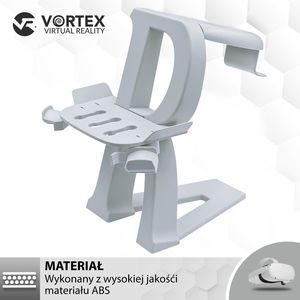 Vortex Virtual Reality Stojak R do Oculus Quest/Rift/Rift S biały 8