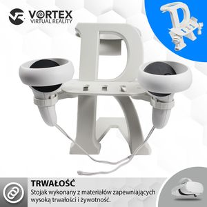 Vortex Virtual Reality Stojak R do Oculus Quest/Rift/Rift S biały 5