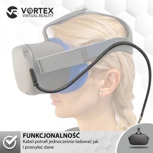 Vortex Virtual Reality Kabel 5m do Oculus Quest 1/Quest 2 5