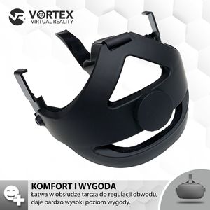 Vortex Virtual Reality Comfort Elite Strap do Oculus Quest 1 (VVR.OP1_BLK.OQ2.2020) 8