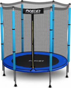 Trampolina ogrodowa Neo-Sport NS-04Z200F z siatką zewnętrzną 4.5 FT 140 cm 2