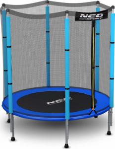 Trampolina ogrodowa Neo-Sport NS-04Z200F z siatką zewnętrzną 4.5 FT 140 cm 4