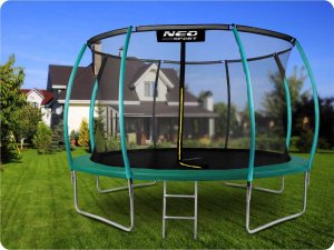 Trampolina ogrodowa Neo-Sport NS-14C181 z siatką wewnętrzną 14.5 FT 435 cm 3