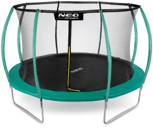 Trampolina ogrodowa Neo-Sport NS-14C181 z siatką wewnętrzną 14.5 FT 435 cm 11