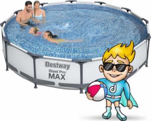 Bestway Basen stelażowy Steel Pro Max 366cm 9w1 (56416) 2