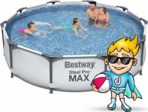 Bestway Basen stelażowy Steel Pro 305cm 4w1 (56406) 2