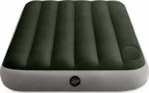 Intex Materac Dmuchany Jednoosobowy Zielony  z Pompką 2