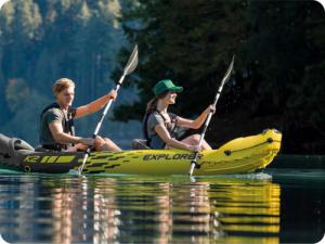 Intex Wiosła aluminiowe dwupiórkowe 218 cm (69629) 3