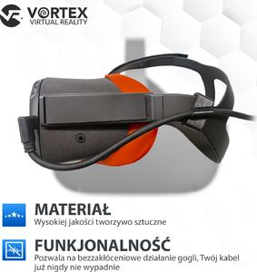 Vortex Virtual Reality Element mocujący kabel do Oculus Quest 1 4