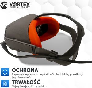 Vortex Virtual Reality Element mocujący kabel do Oculus Quest 1 5