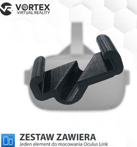 Vortex Virtual Reality Element mocujący kabel do Oculus Quest 1 7