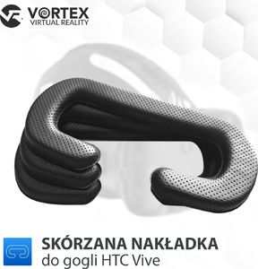 Vortex Virtual Reality Skórzana nakładka ochronna do gogli HTC Vive 3